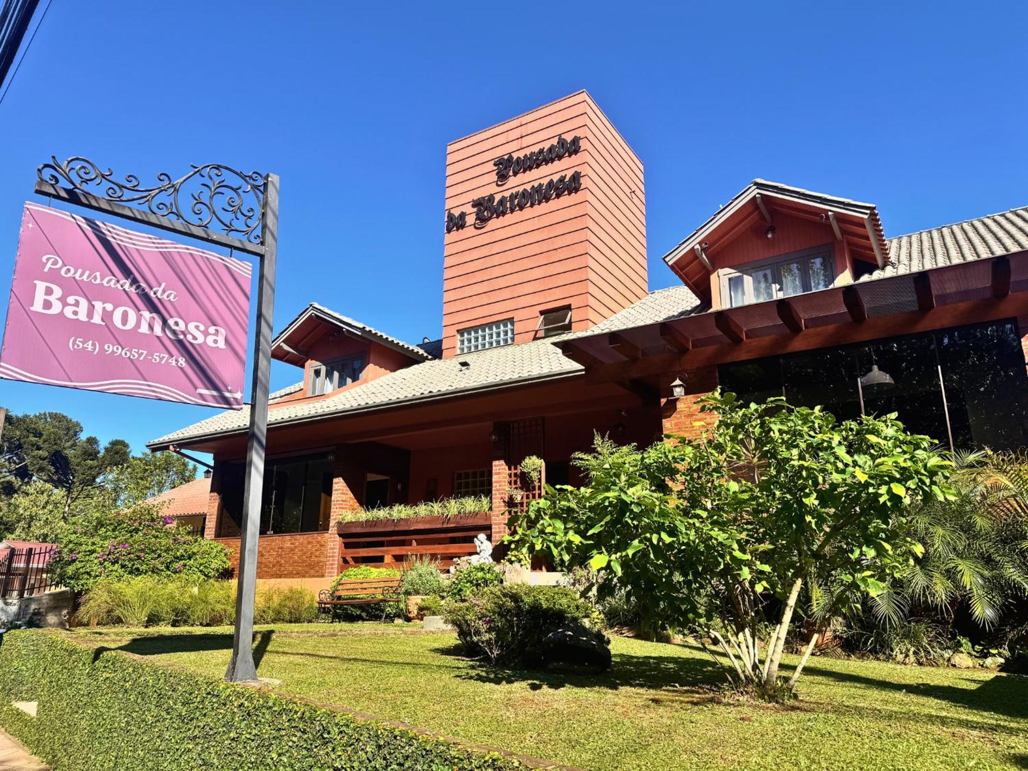 Pousada Da Baronesa Nova Petropolis Exterior photo